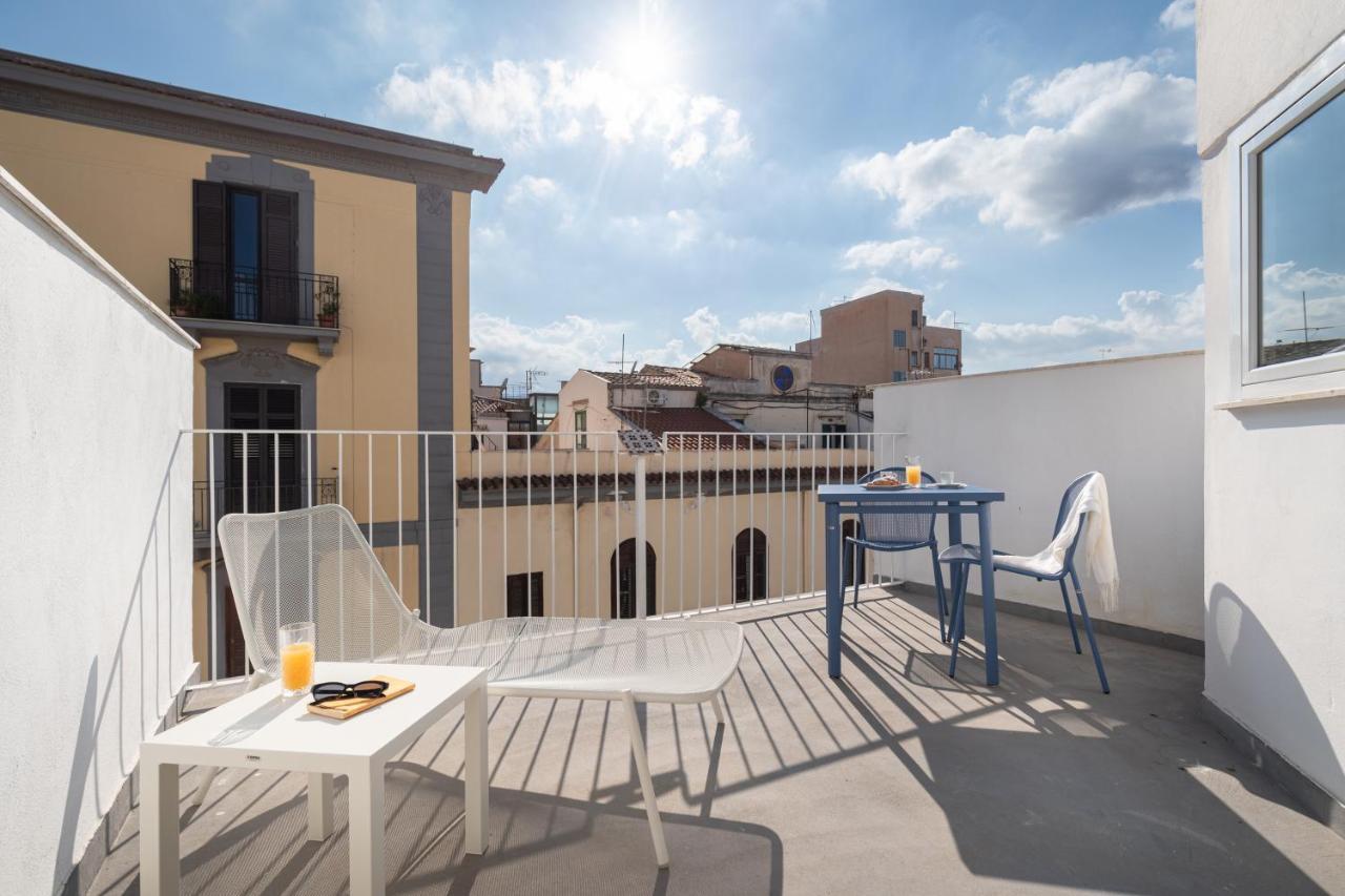 Attico 37 - Suite Con Terrazza Privata E Cucina Palermo Exterior foto